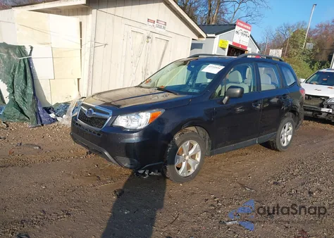 2015 Subaru Forester 2.5I from USA, damaged, VIN JF2SJABC3FH829451